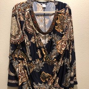 🧵Embellished Venus Top🧵